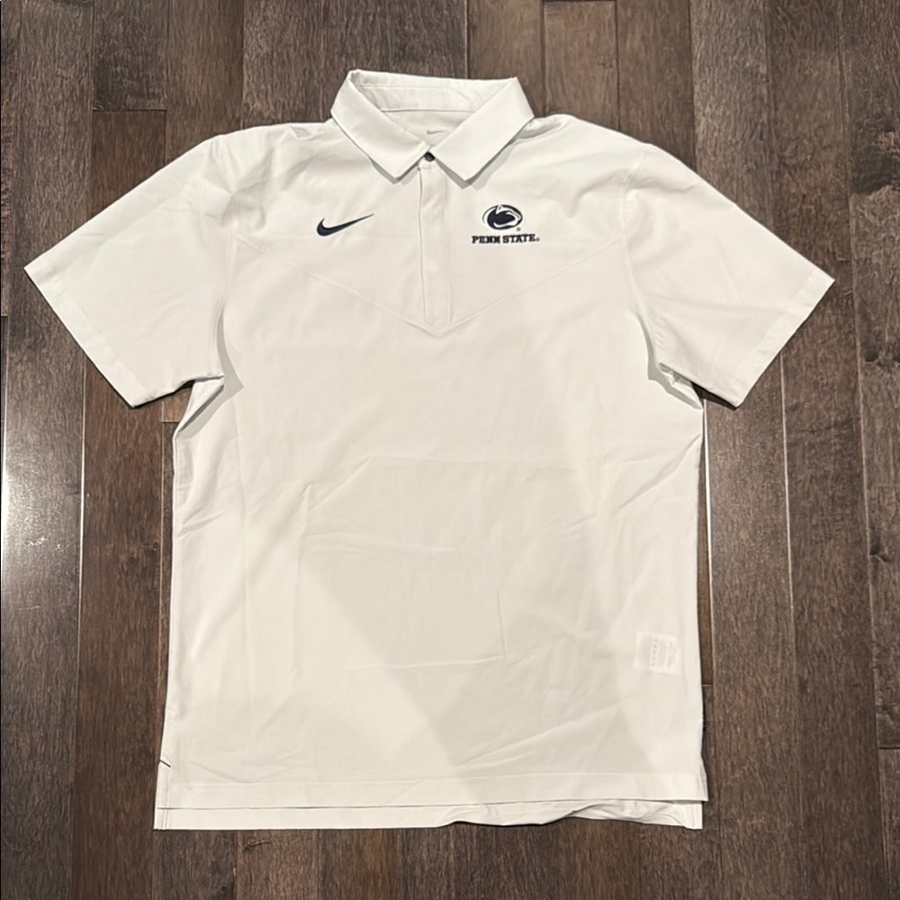 Nike Men's Light Grey Polo Shirt